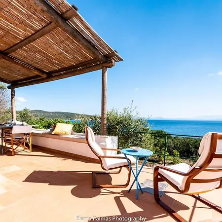 Villa Su Mari Su Entu Isola Di Con Accesso Diretto Al Mare *